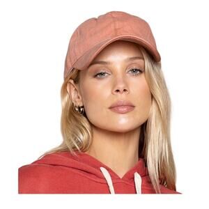 POL Strapback Hat Coral Peach Adjustable Cotton Baseball Cap Dad Hat NWOT